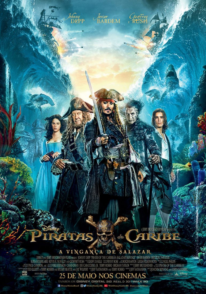 Пираты Карибского Моря 5 новый постер