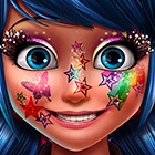Игра для девочек: Блестящий макияж для Леди Баг
