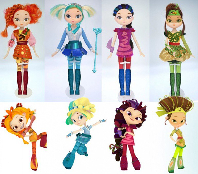 Новые куклы с героинями Сказочного Патруля