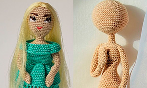 Поделки: Как сделать свою вязаную куклу