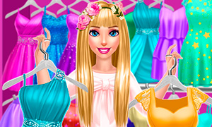 Игра для девочек: Одевалка в стиле феи и принцессы