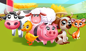 Игра для детей: Учимся с домашними животными