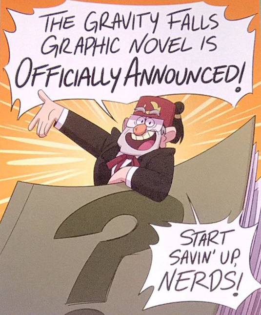Держитесь, анонсирована новая графическая новелла по Гравити Фолз!