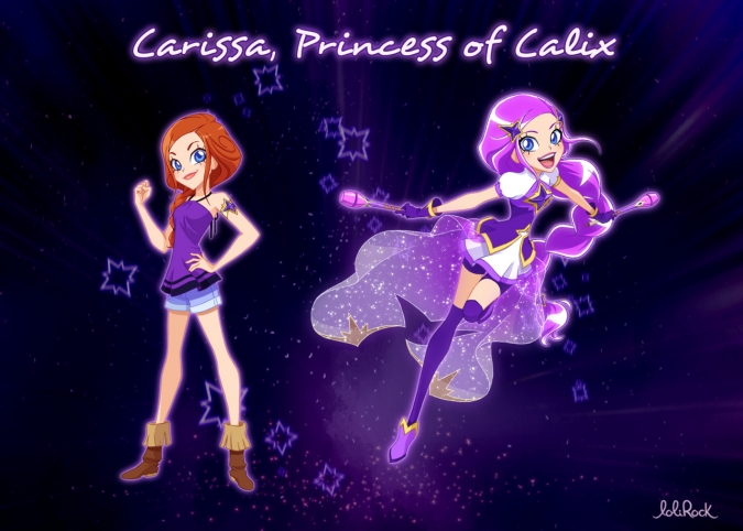 Лолирок: Как были придуманы принцесса Карисса и Лина