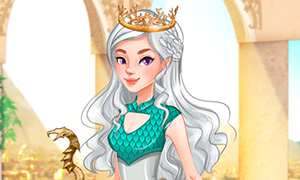 Игра: Одевалка принцессы драконов