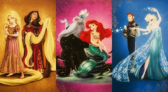 Концепт арты к лимитированным куклам Дисней Fairytale Designer collection
