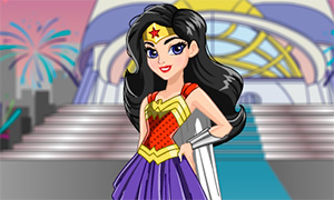 Игра DC Super Hero Girls: Межгалактический бал - Чудо Женщина