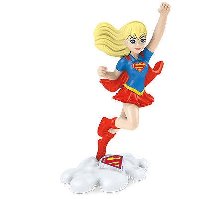 DC Super Hero Girls в Киндер Сюрпризах