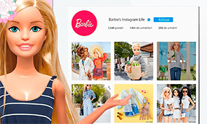 Игра для девочек: Барби и Instagram