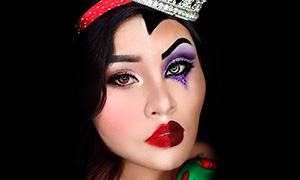 Супер макияж: Два в одном - принцесса и злодейка