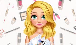Игра для девочек: Летний макияж Рапунцель