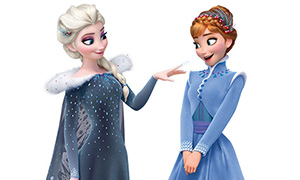 Олаф и Холодное Приключение: Новые большие картинки с Эльзой, Анной и Олафом