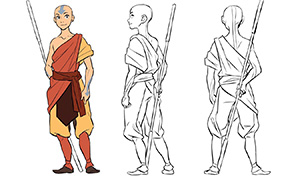 Аватар Легенда об Аанге: Новый дизайн персонажей для новых комиксов