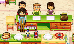 Игра для девочек: Ресторан Эмили в детстве