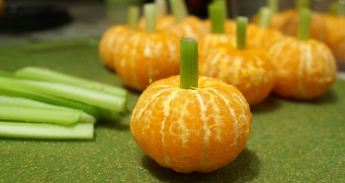 Рецепты на Хэллоуин мандарины тыквы