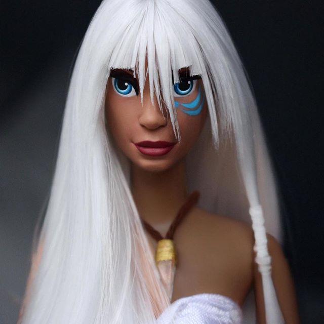 Супер реалистичные и очень красивые прически для кукол от бразильского дизайнера