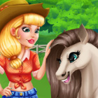 Игра: Уход за пони на ранчо