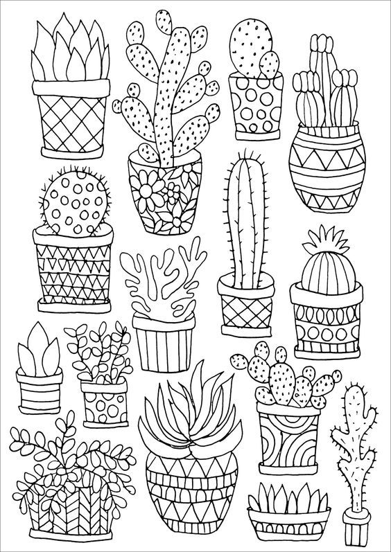 Printable Aesthetic Coloring Pages - Printable World Holiday