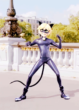Супер-Кот танцует гифки