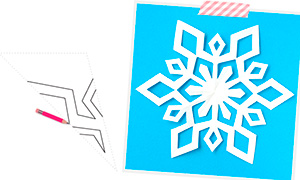 Новогодние поделки: Новые красивые схемы для вырезания снежинок