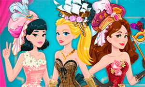 Игра для девочек: Оденься на маскарад