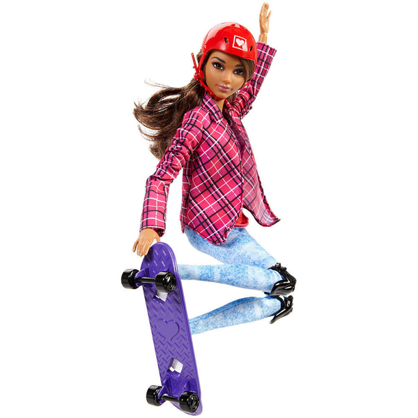Барби Скейтбордистка безграничные движения топ подарков на новый год