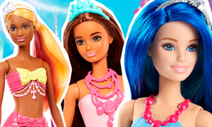 Новые куклы Барби Дримтопия: Русалки, Принцессы и Феи