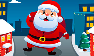Игра: Бег с Санта Клаусом
