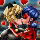 Игра: Леди Баг и Супер Кот - поцелуи на крыше в Париже