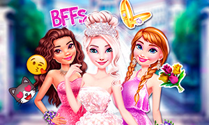 Игра для девочек: Идеальная свадьба Эльзы
