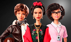 Целых 17 новых кукол Барби в честь международного женского дня