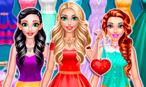 Игра: Романтичные наряды для трёх подружек
