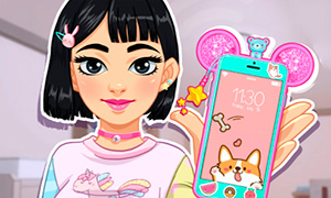 Игра для девочек: Кавайный телефон Томоко