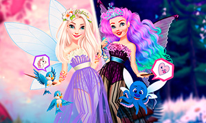 Игра: Дисней Принцессы светлые и темные феи