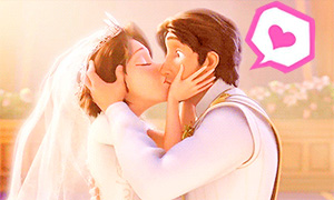 Поцелуи на свадьбах в мультфильмах Дисней и Пиксар