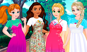Игра: Дисней Принцессы - рубашки и платья