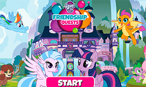 Игра Пони 8 сезон: Мини игры для постройки школы Дружбы