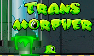 Мобильная игра бродилка: Приключения зеленого монстрика Трансморфера