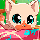 Игра для девочек: Кошка тамагочи