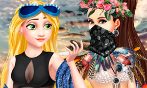 Игра: Принцессы и певицы на фестивале Burning Man