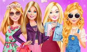 Игра: Одевалка Барби из разных мультивселенных