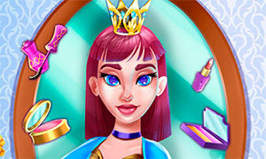 Игра: Макияж для юной снежной королевы