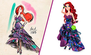 Иллюстрация или Кукла? Что получилось лучше в коллекции Designer Collection Premiere Series с принцессами Дисней?