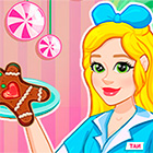 Игра для девочек: Магазин зимних сладостей