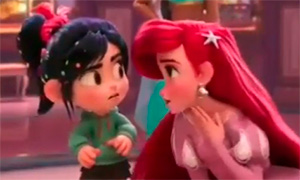 Новые кадры с принцессами Дисней в мультфильме "Ральф против Интернета"