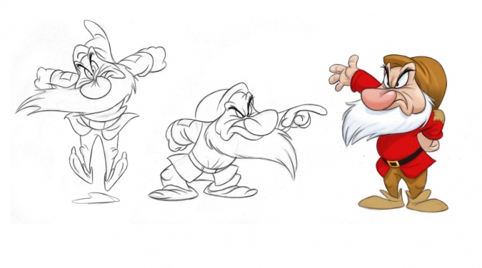 Картинки концепт арты герои Дисней в мультфильме Ральф против Интернета