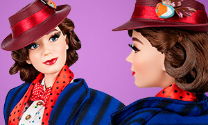 Новая лимитированная кукла Дисней прилетит на волшебном зонтике. Мэрри Поппинс пополнит коллекцию дизайнерских кукол.