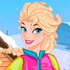 Игра для девочек: Зимние виды спорта с Эльзой, Ариэль и Авророй