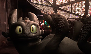 Дракон Беззубик весело проводит время в Нью-Йорке в новых промо роликах 3 части мультфильма "Как Приручить Дракона"