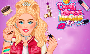 Игра для девочек: Современный макияж